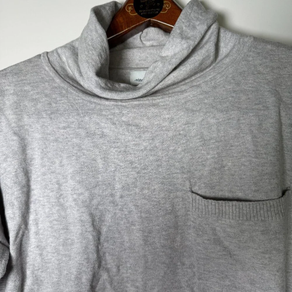 Vineyard Vines Wool/Cotton Sweater Gray Size Medium